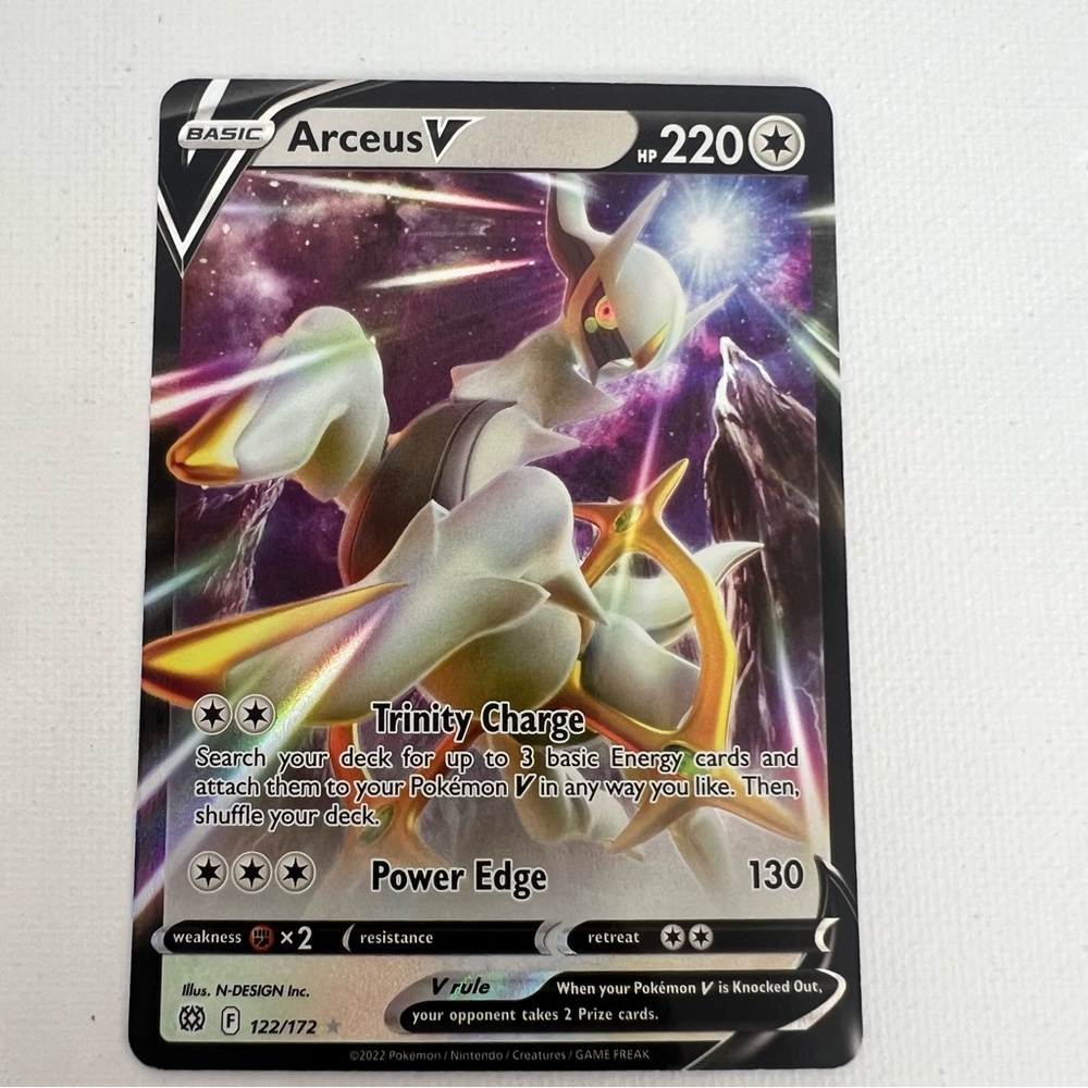 Pokemon Cards Arceus V 122/172 Brilliant Stars